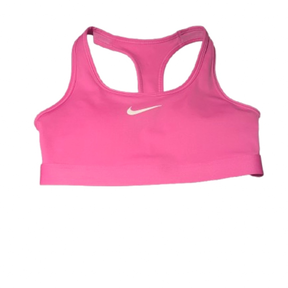 New Nike Swoosh Pink DRI-FIT Padded Sports Bra Size: XS